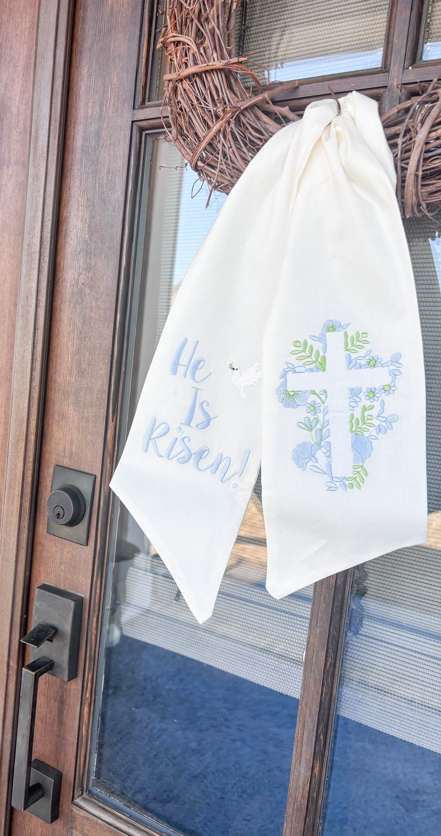 Easter Wreath Sash
