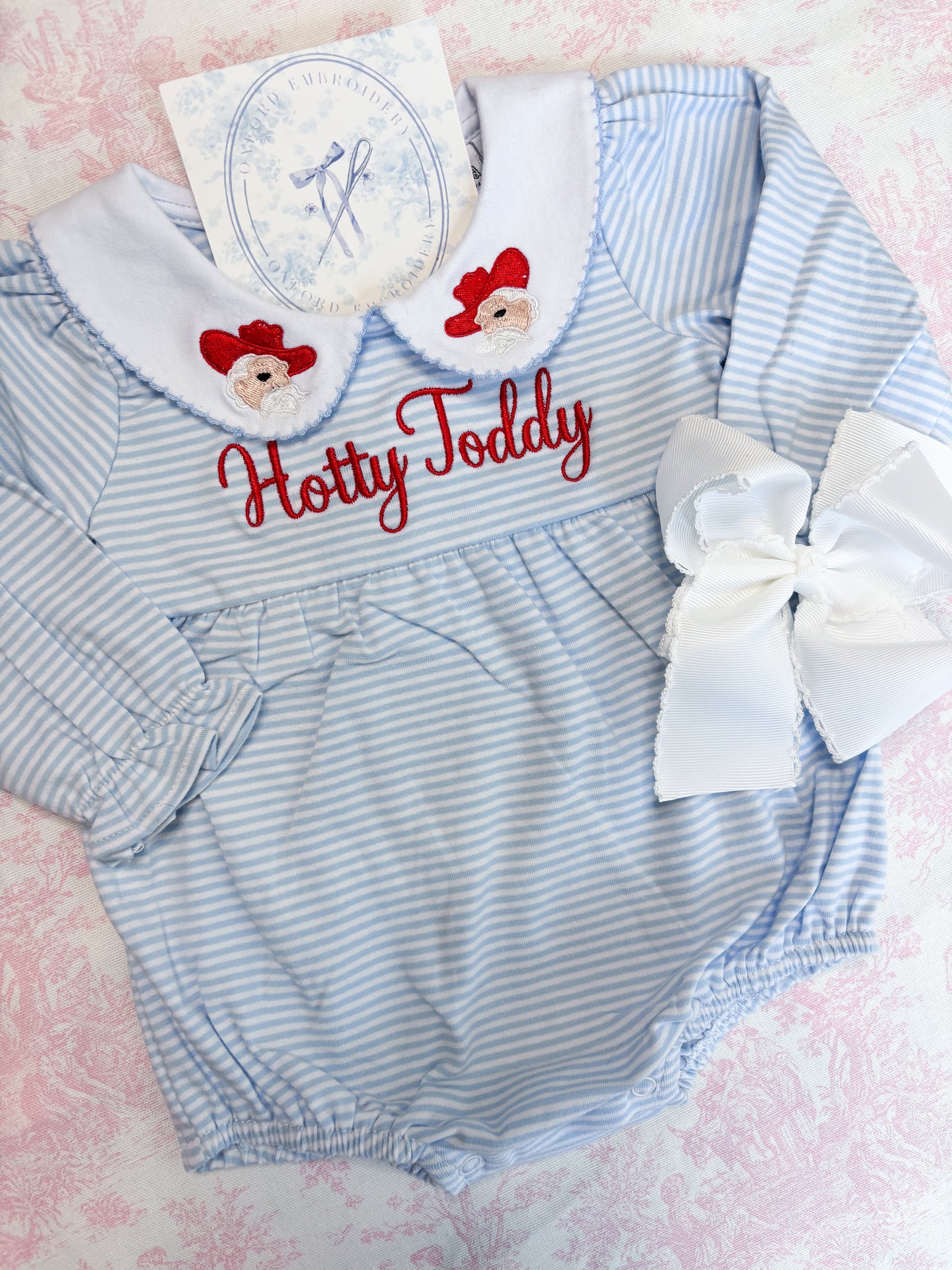 Hotty Toddy Stripe Girls Bubble