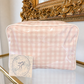 Clear Coated Cosmetic Bag