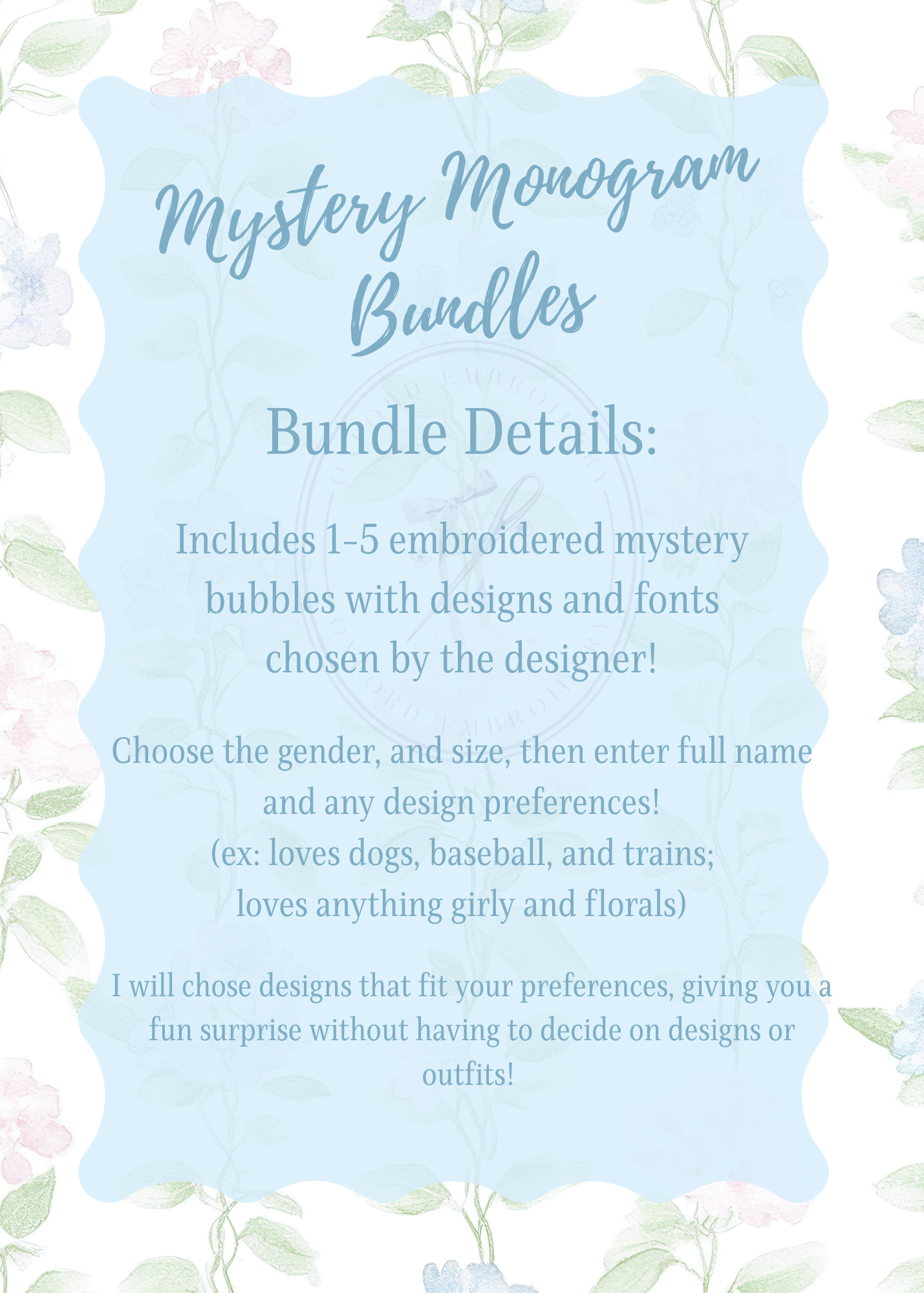 Monogram Mystery Bundles