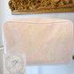 Clear Coated Cosmetic Bag