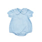 Scalloped Collar Bubble Short Sleeve