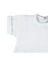 Paty Knit Bubble- Blue Trim