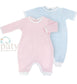 Paty Knit Romper (Short Sleeve)-Pink