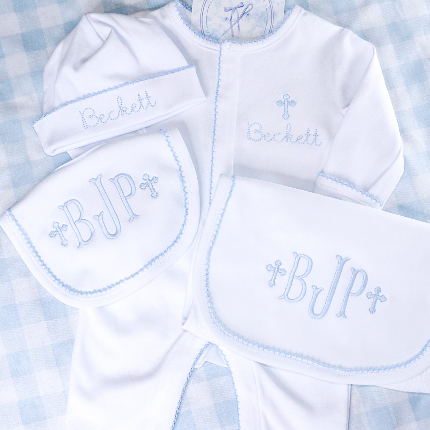 Picot Trim Baby Bundle