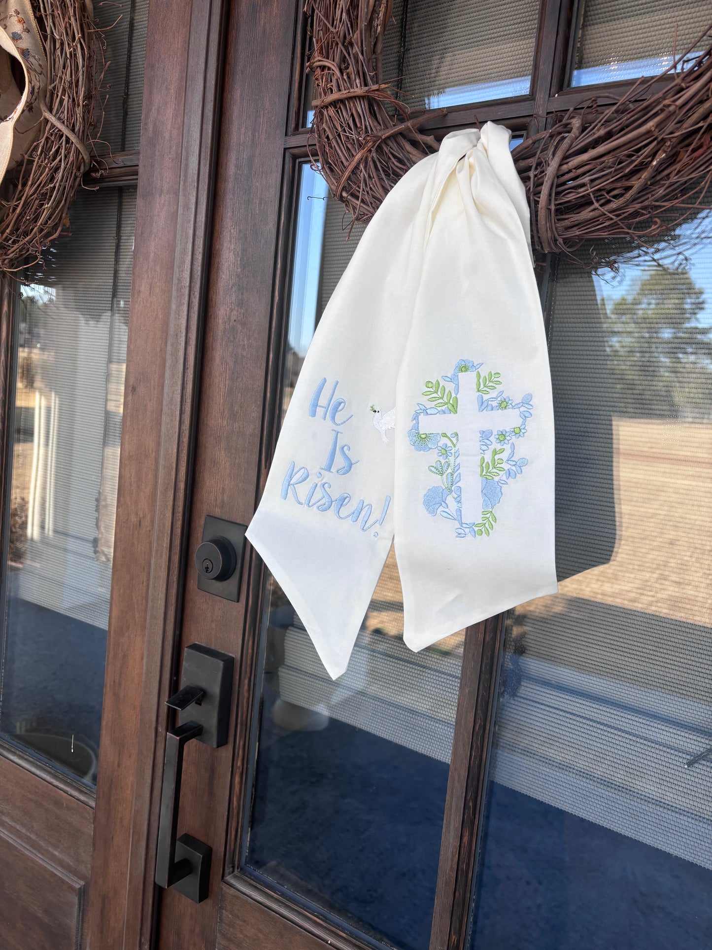 Easter Wreath Sash
