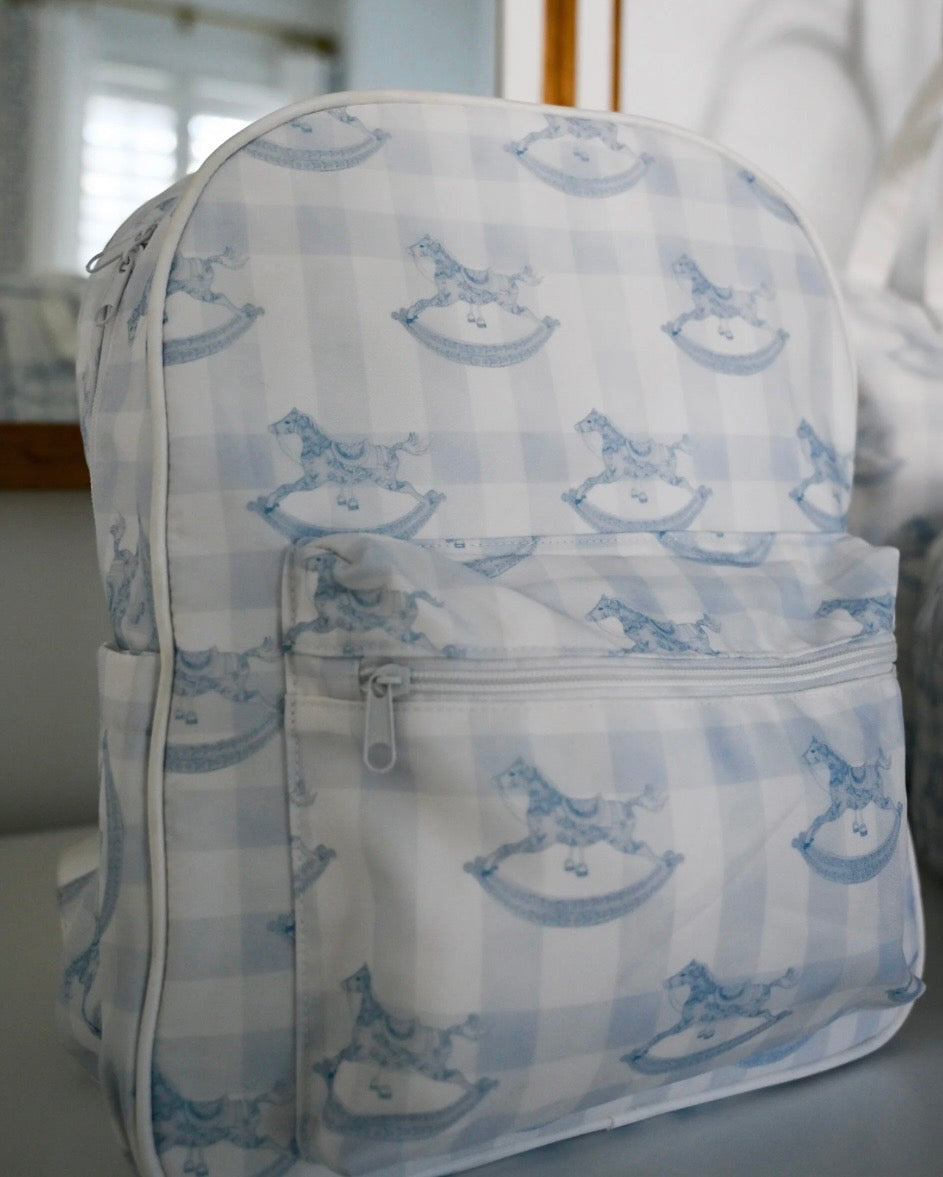Pony Parlor ⏐ Backpack (Blue)