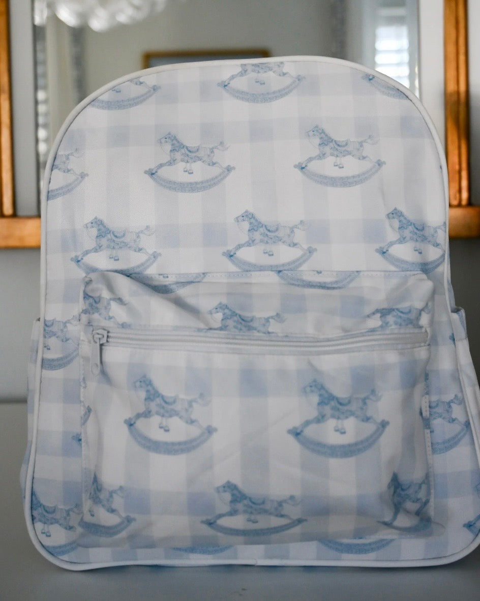 Pony Parlor ⏐ Backpack (Blue)