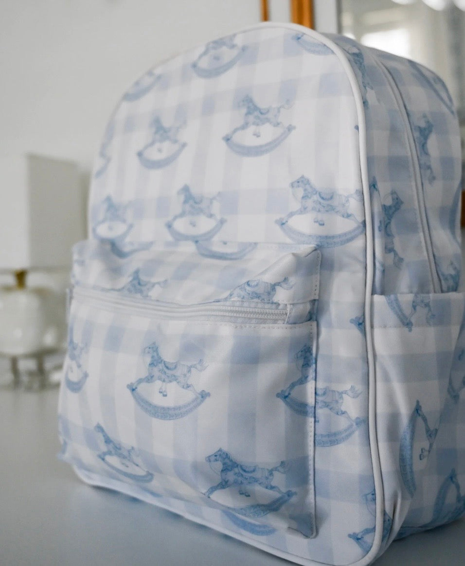 Pony Parlor ⏐ Backpack (Blue)