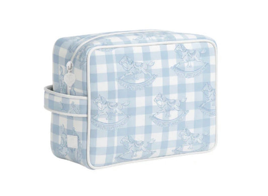 Pony Parlor ⎸ Dopp Bag (Blue)