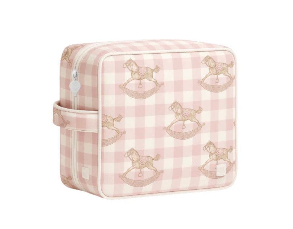 Pony Parlor ⎸ Dopp Bag (Pink)