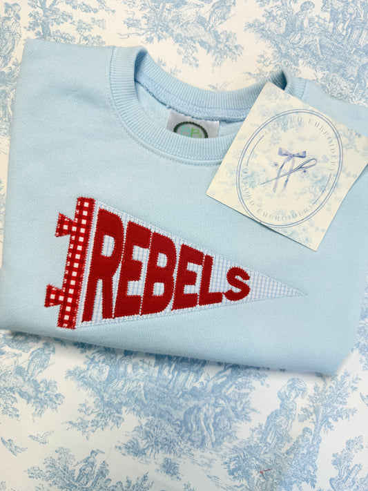 Rebels Pendant Flag Sweatshirt