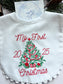 My First Christmas Bib