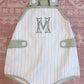 Sage Stripe Sunsuit