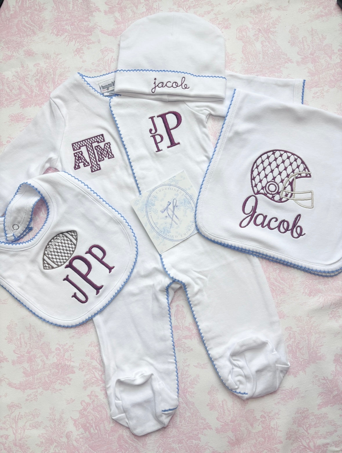 Picot Trim Baby Bundle