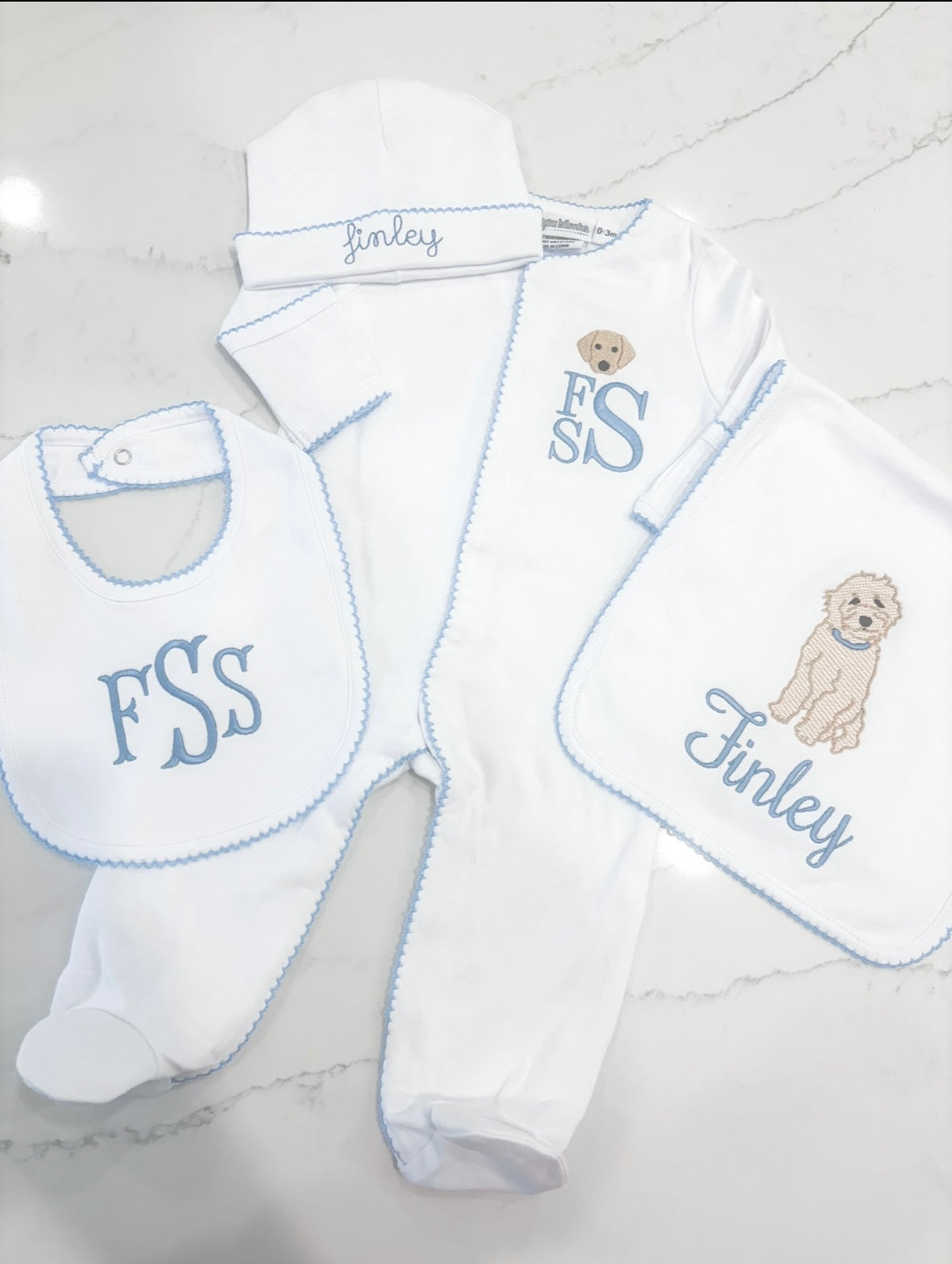 Picot Trim Baby Bundle