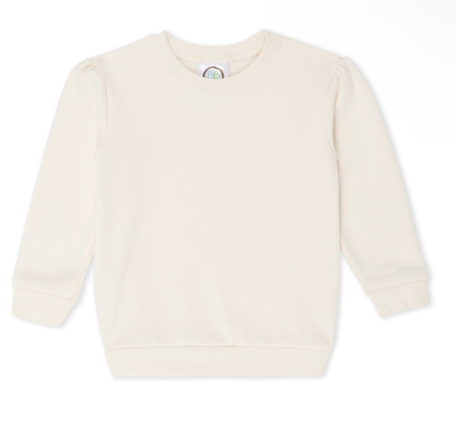 Puff Sleeve Sweatshirt