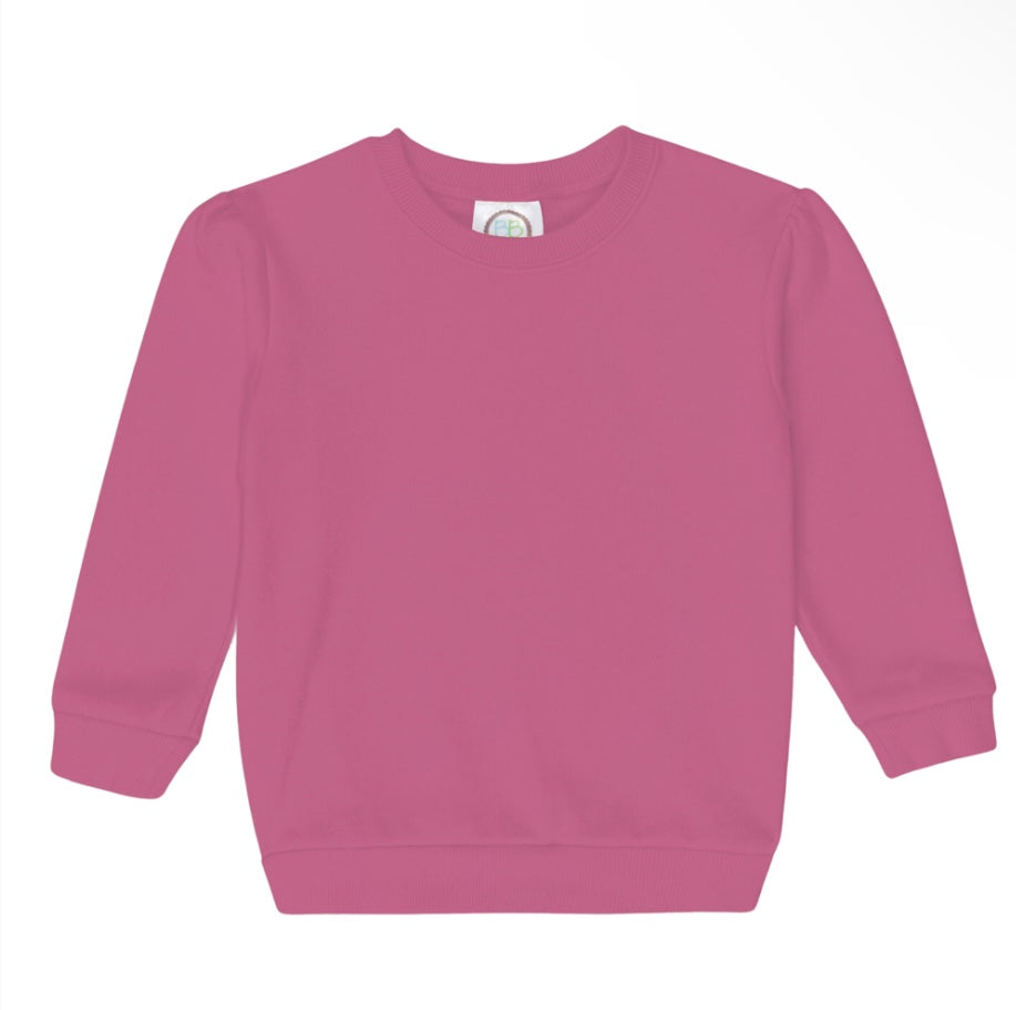 Puff Sleeve Sweatshirt