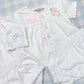 Picot Trim Diaper Set
