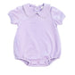 Scalloped Collar Bubble Short Sleeve